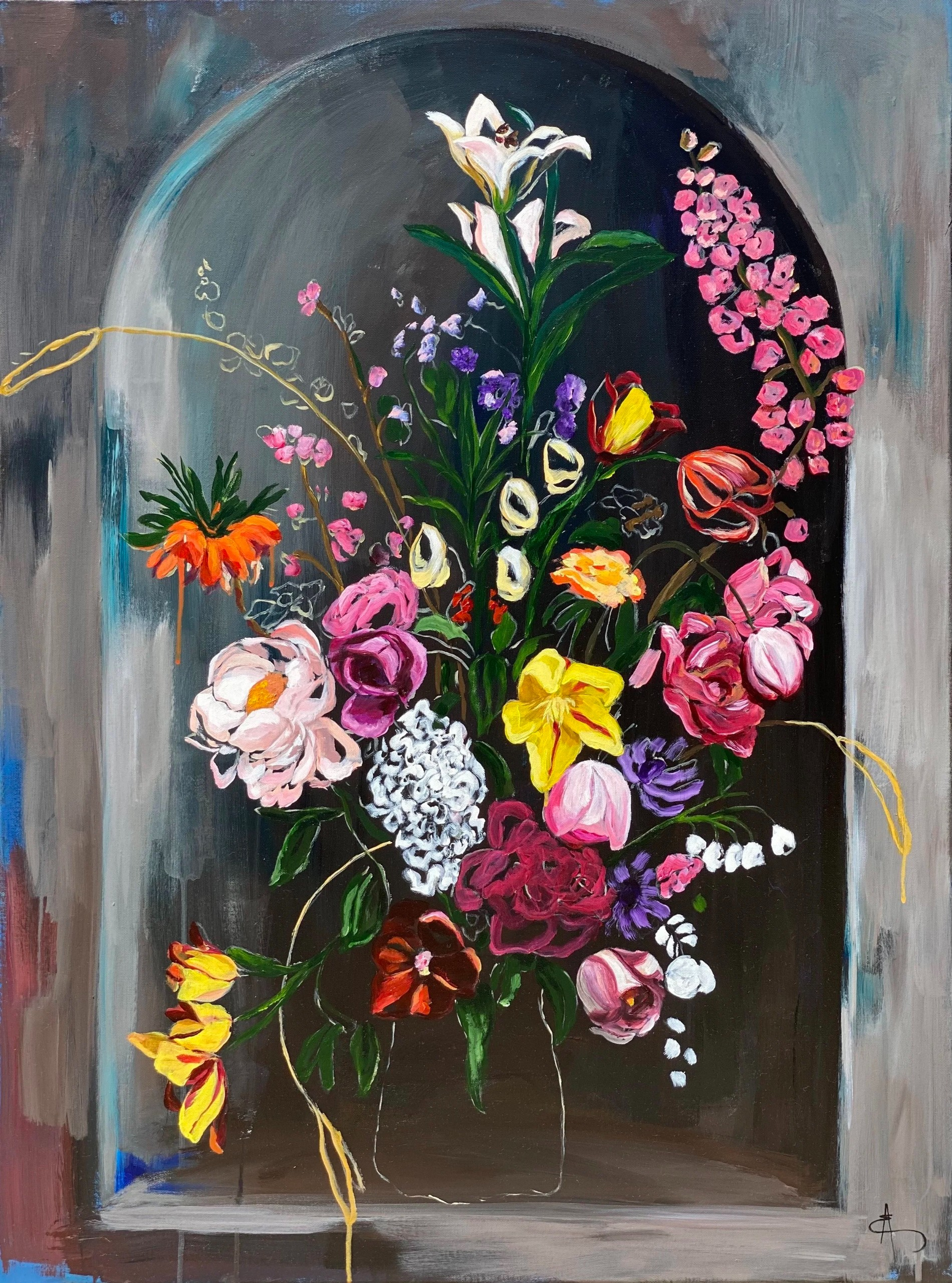 half flaws ; half flowers