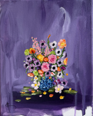 Purple Blush Anemone