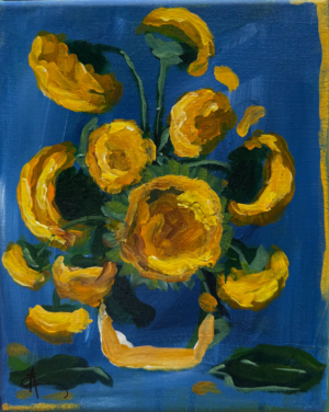 Yellow Blues Sunflower .16